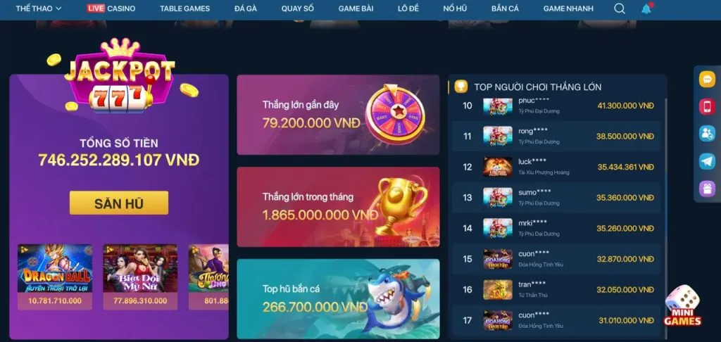 Thưởng nạp lại và hoàn trả